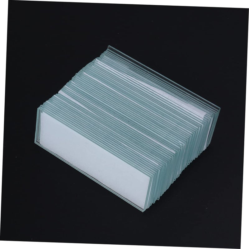 Microscope Slides And Coverslips Set 50 Pieces Glass With Prepared Specimens For Biology Science Education - Image 4
